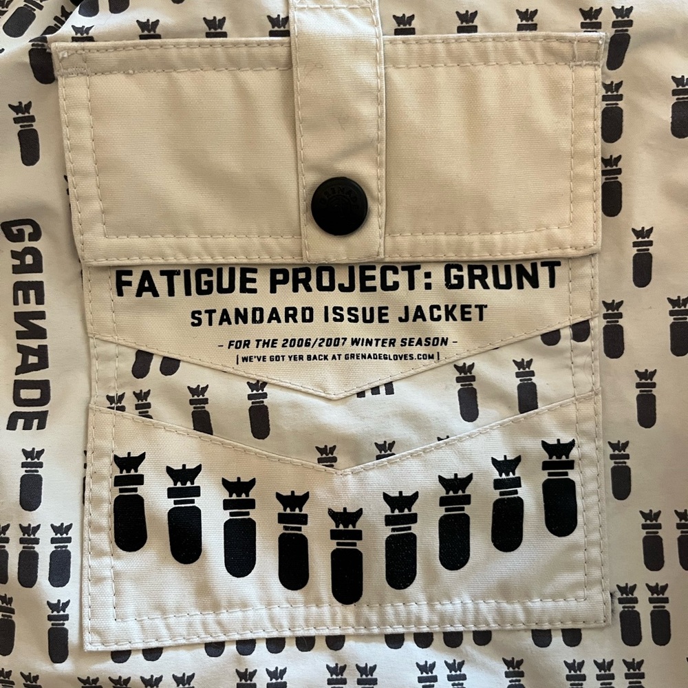 Grenade Fatigue Project ski jacket 2006/07 - Picture 4 of 14